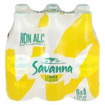 Savanna Lemon Non Alcohol