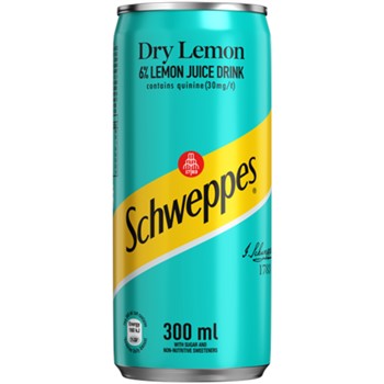 Schweppes Dry Lemon 300ml