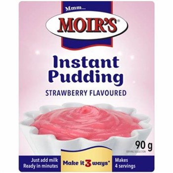 Moirs Pudding Strawberry 90g