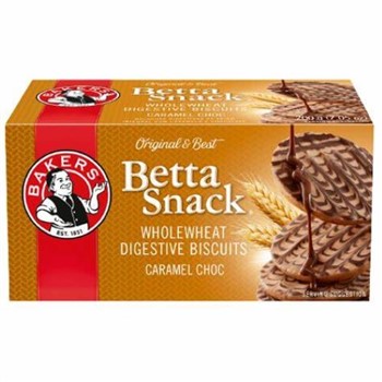 Bakers BettaSnack Caramel 200g