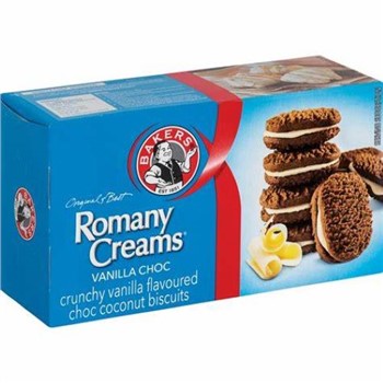 Bakers Romany Creams Vanilla 200g