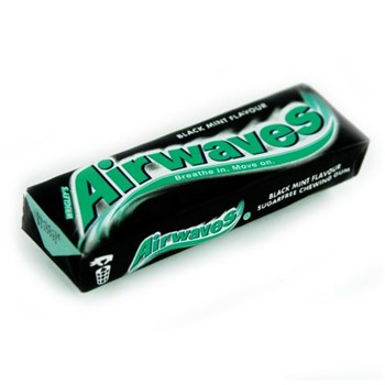 Airwaves Gum Black Mint