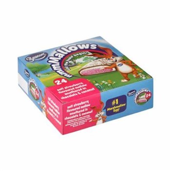 Beacon Strawberry Easter Egg Marshmallow 24pc