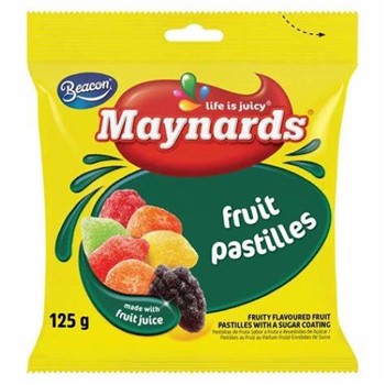 Maynards Fruit Pastiles 125g