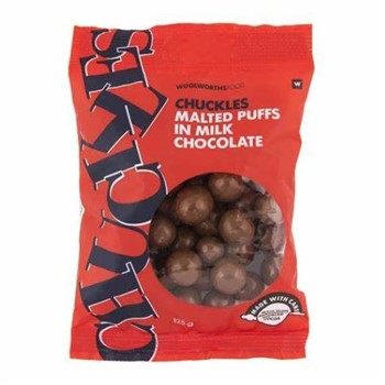 Woolworths Chuckles Malted Puffs