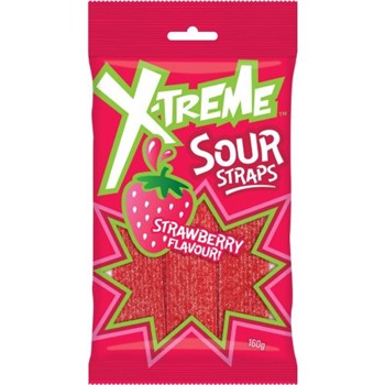 X-treme Sour Strawberry Straps