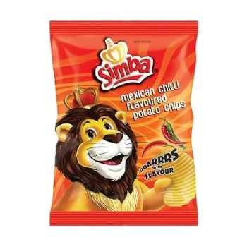 Simba Crisps Mexican Chilli 125g
