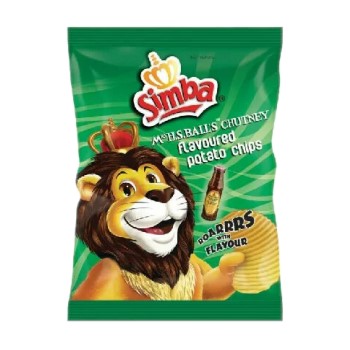 Simba Crisps Mrs Balls Chutney 125g