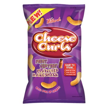 Willards Cheese Curls Chutney 150g