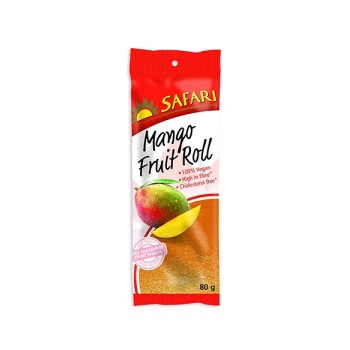 Safari Fruit Rolls - Mango 80g