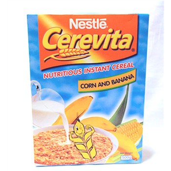 Nestle Cerevita Banana & Corn 500g