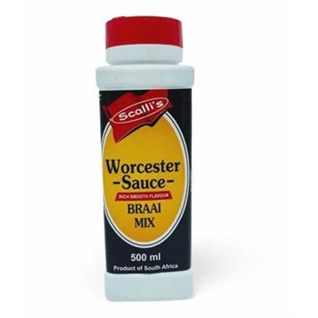 Scalli's Worcester Sauce lrg Braai Mix 500ml