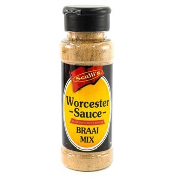 Scalli's Worcester Sauce sml Braai Mix 200ml