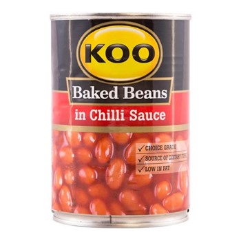 Koo Baked Beans in Chilli 420g
