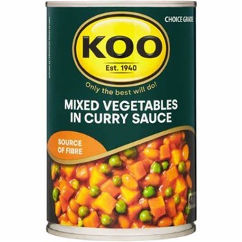 Koo Mix Vegetable Curry 420g