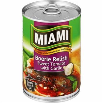 Miami Boerie Relish Sweet Tomato with Garlic
