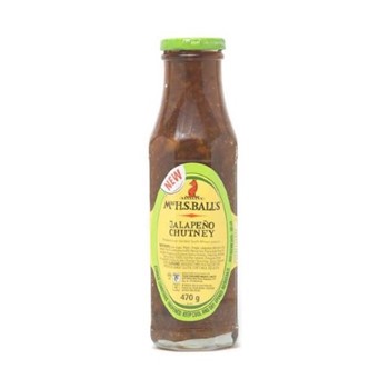 Mrs Balls Chutney Jalapeno 470g