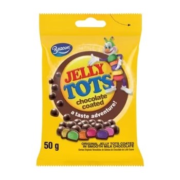 Beacon Jelly Tots - Chocolate 50g