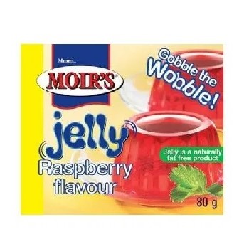 Moirs Jelly Raspberry 80g