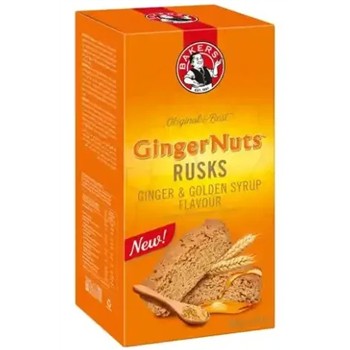 Bakers RUSKS Ginger Nuts