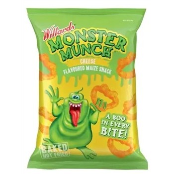 Willards Monster Munch Cheese 100g