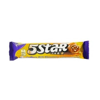Cadbury 5 Star Chocolate bar