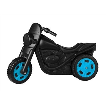 Big Jim Scooter Black w Blue Wheels